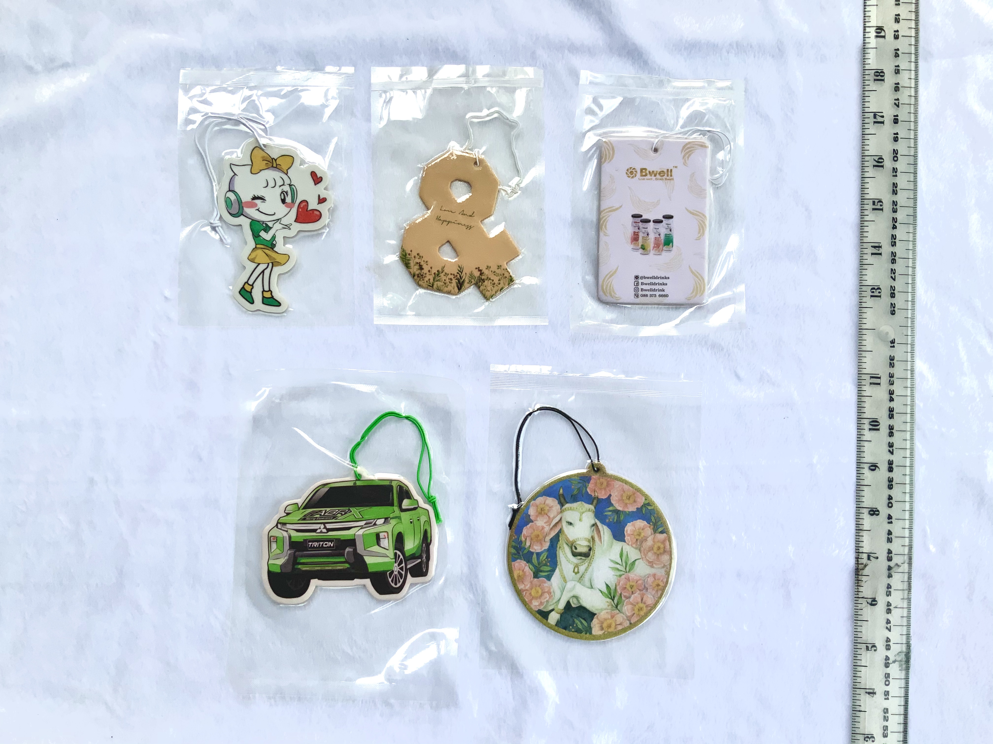 ผลิตแผ่นหอม 1 แบบ (รวมvat) ซองสูญญากาศ