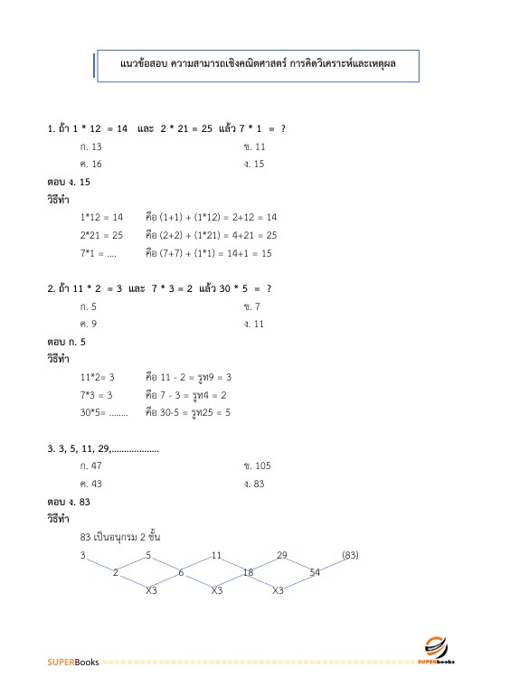 แนวข้อสอบ นักประชาสัมพันธ์ ระดับ 3 สำนักงานสลากกินแบ่งรัฐบาล