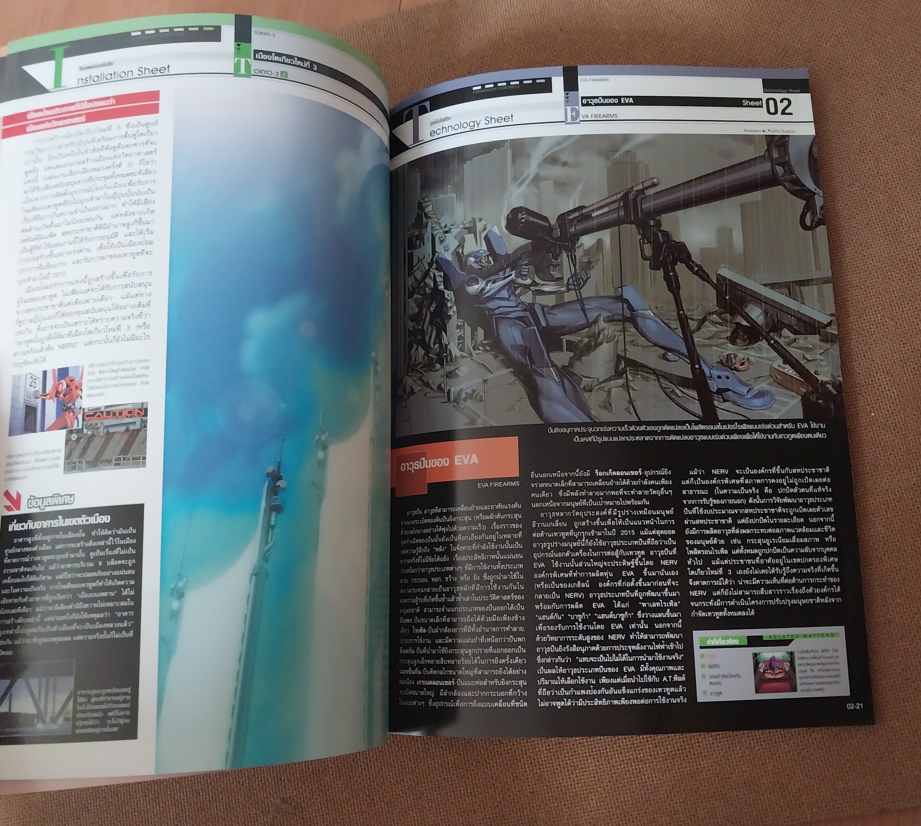 นิตยสารการ์ตูนเก่า อีวานเกเลี่ยนฉบับที่ 2 สารานุกรมสำหรับแฟนพันธุ์แท้อีวานเกเลี่ยน Evangelion ราคาปก 90 บาท