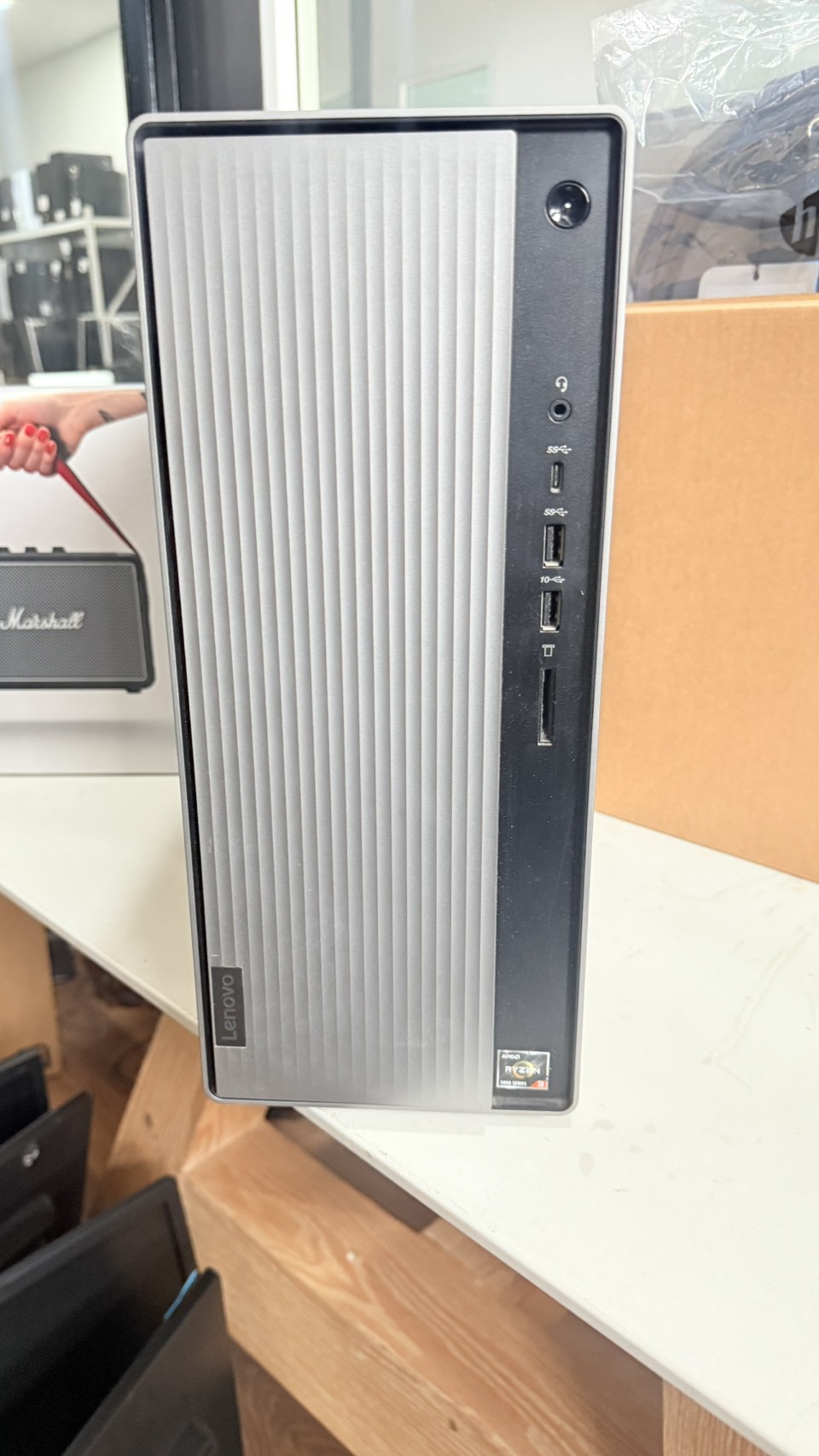 PC Lenovo IdeaCentre5 14ACN6(Ryzen3 5300G/4GB/HDD 1TB)