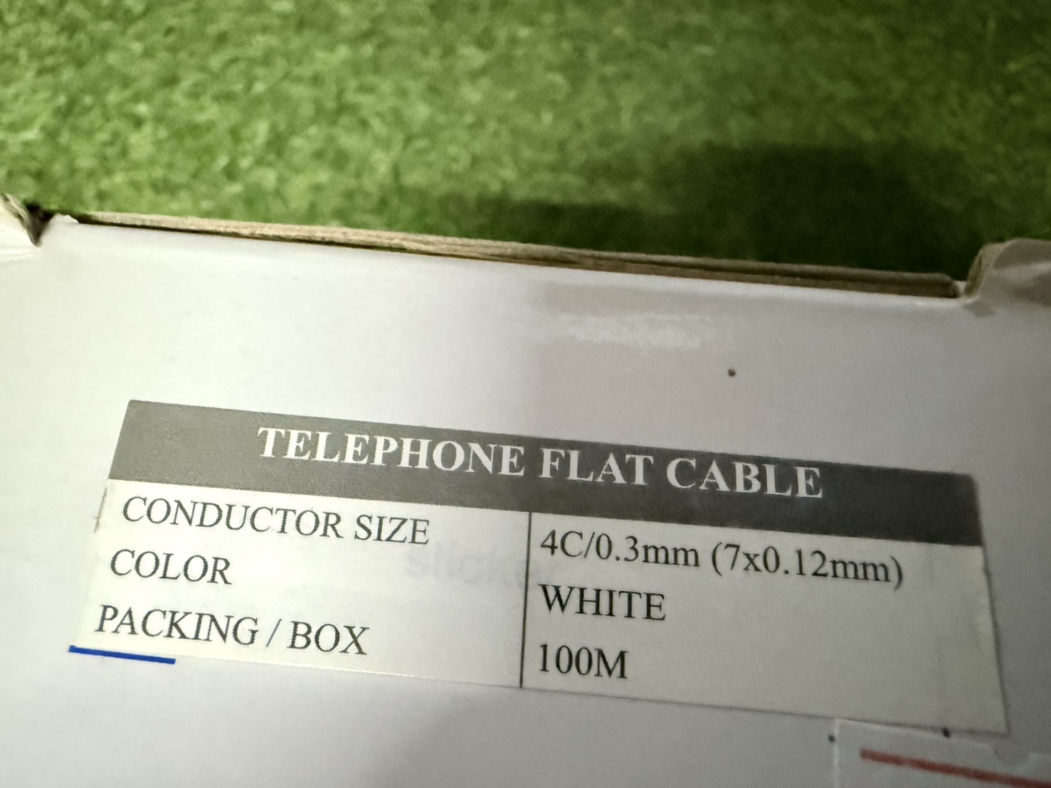 สาย LAN Link CAT 6 UTP CABLE 4P CM BLUE (US-9106A)305M.