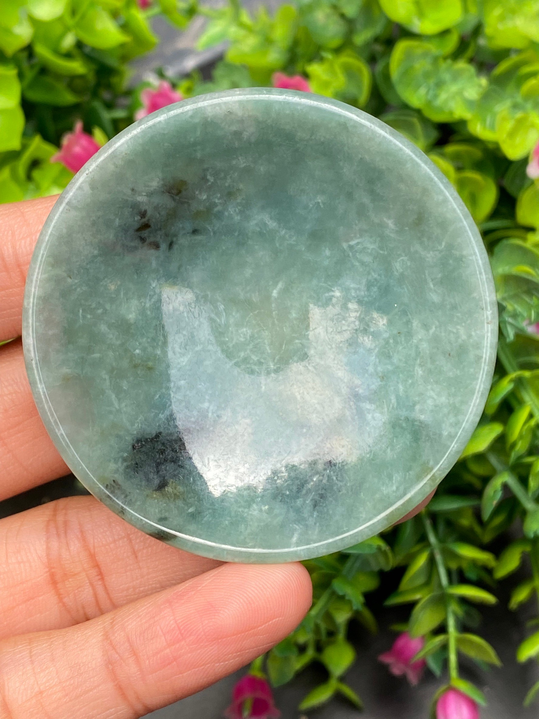 ถ้วยหยก 163.75 กะรัต (Cts.) หยก พม่า แท้ ( Jade Myanmar )