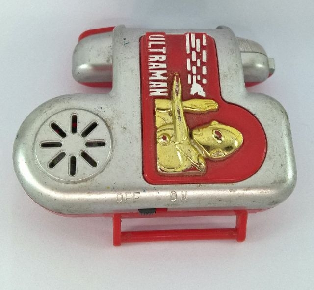 ของสะสม อุปกรณ์รัดข้อมือ เครื่องปล่อยสเปเซี่ยม อุลตร้าแมน สำหรับสะสมเท่านั้น ใช้งานไม่ได้,มือ2 ชำรุดตามภาพ