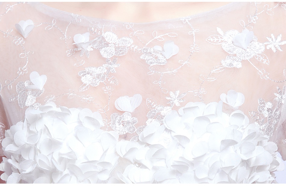 ชุดแต่งงาน แขนสั้น