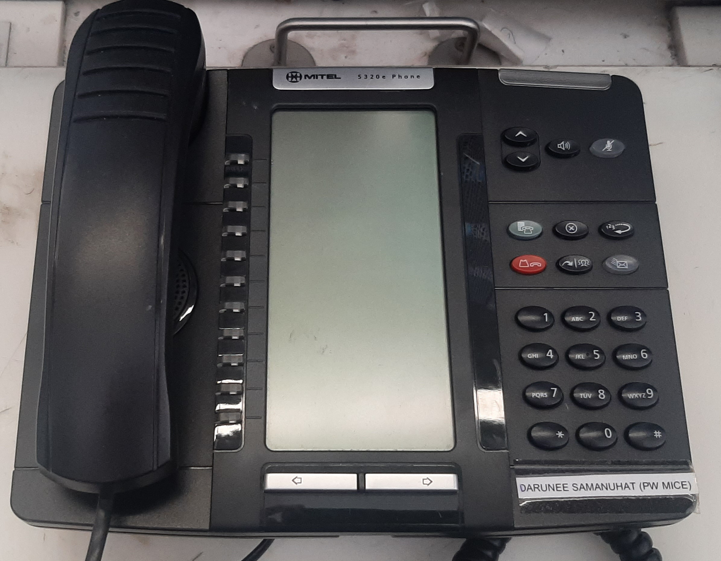 Mitel MiVoice 5320e IP Phone มือสอง สภาพดี ประกันร้าน 1 เดือน