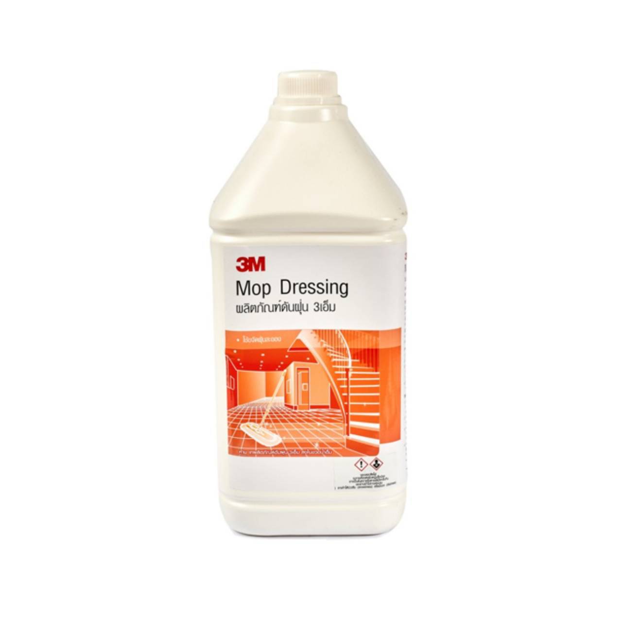 3M Mop Dressing ผลิตภัณฑ์น้ำมันดันฝุ่น 3.8 ลิตร