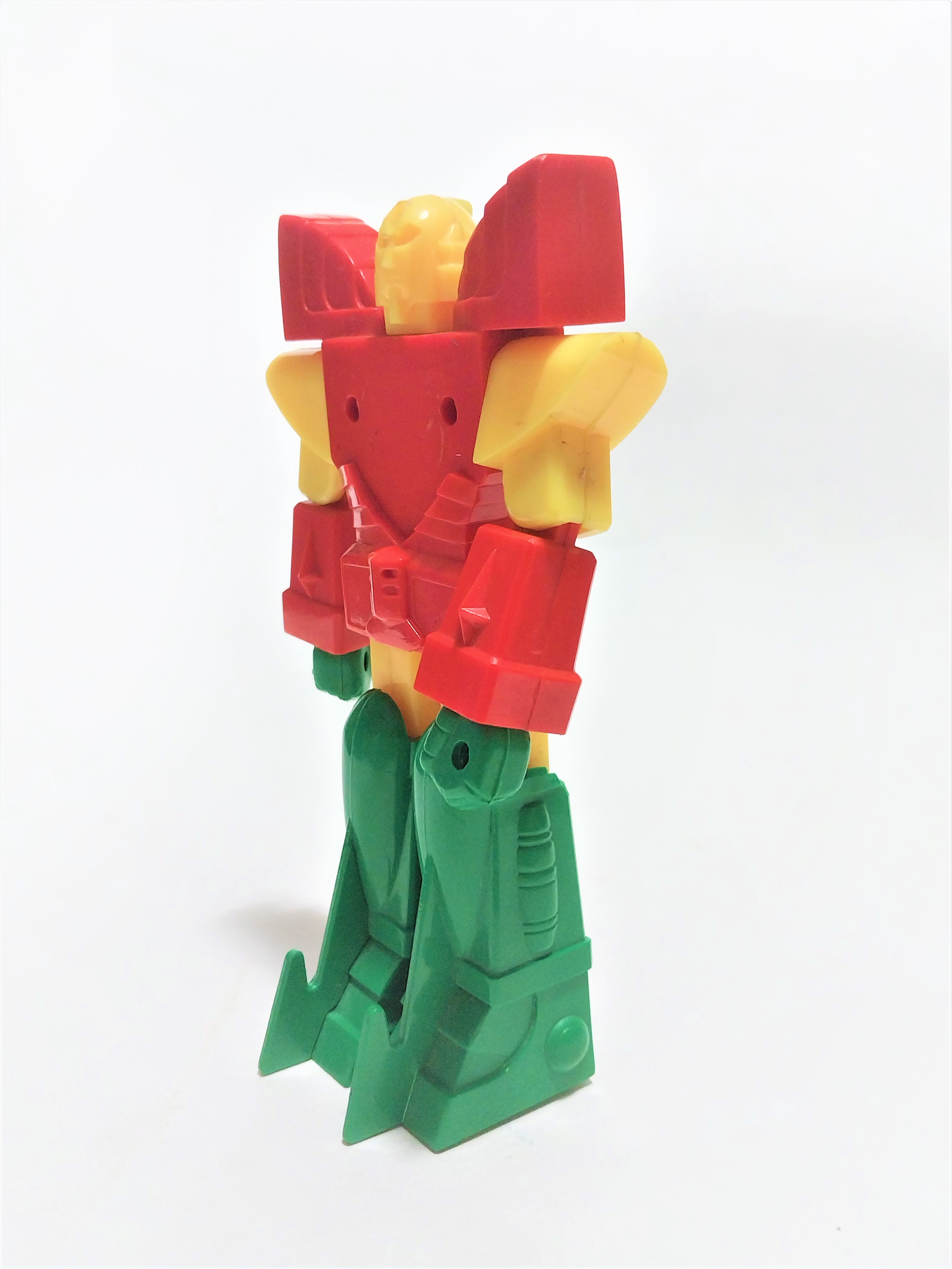 หุ่นยนต์พลาสติกเรโทร **ของมีตามภาพ