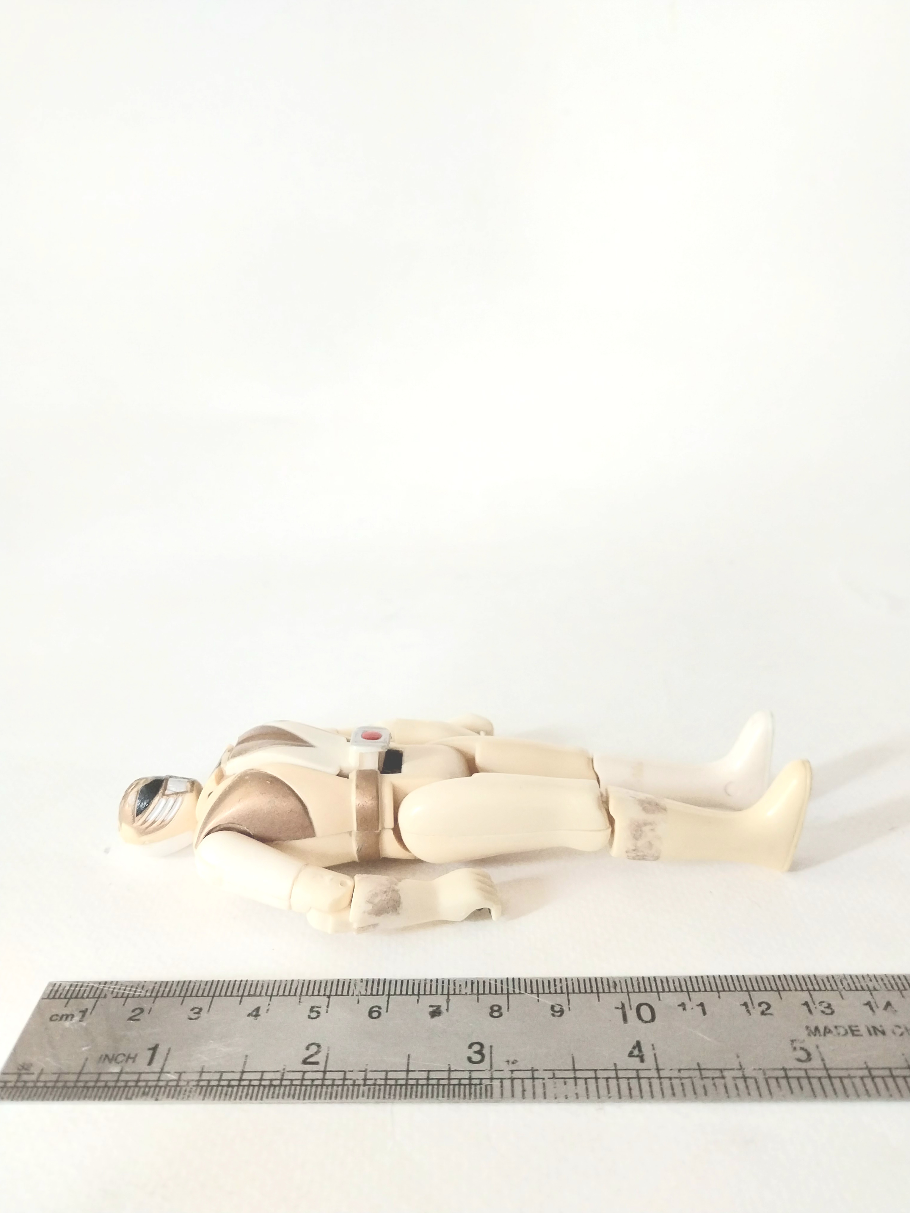 มีหลายภาพ, กดเข็มขัดไม่เด้ง ต้องพับเอง ,ตุ๊กตาแปลงร่าง ไวท์เรนเจอร์ จากขบวนการ์ เพาเวอร์เรนเจอร์ ขนาดตามรูป แปลงร่างได้