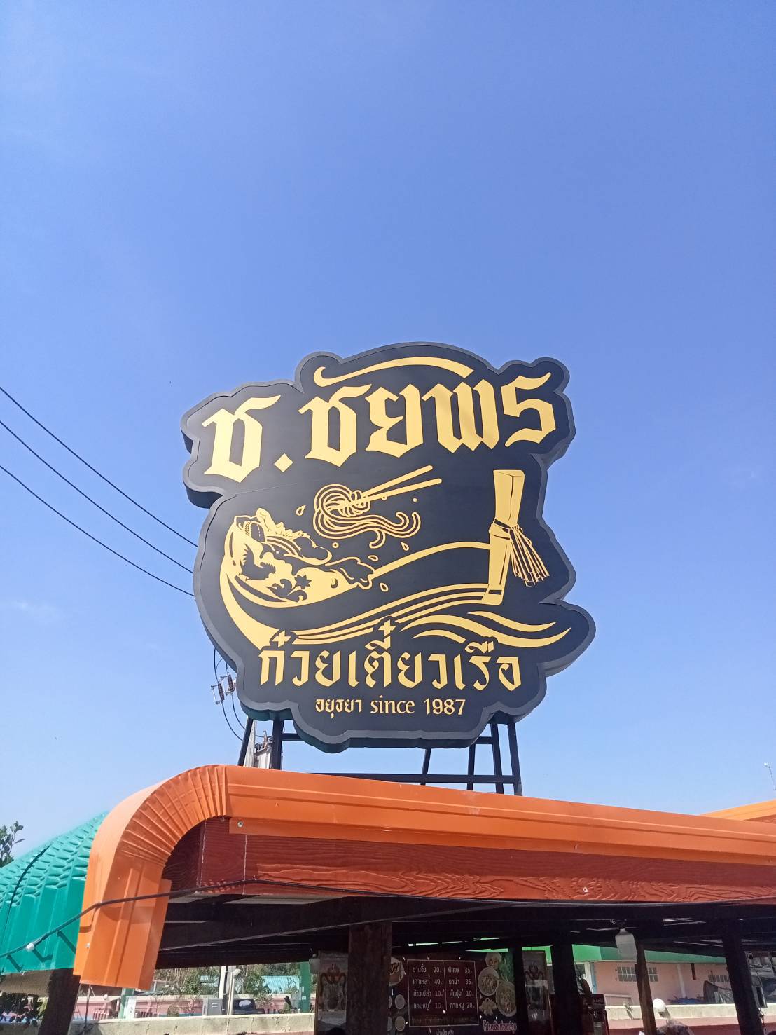 งานติดตั้งป้ายกล่องไฟโลหะซิงค์ไดคัท ทำโครงรอบกล่อง ขนาดป้าย 174x190cm ยกขอบหนา 12cm