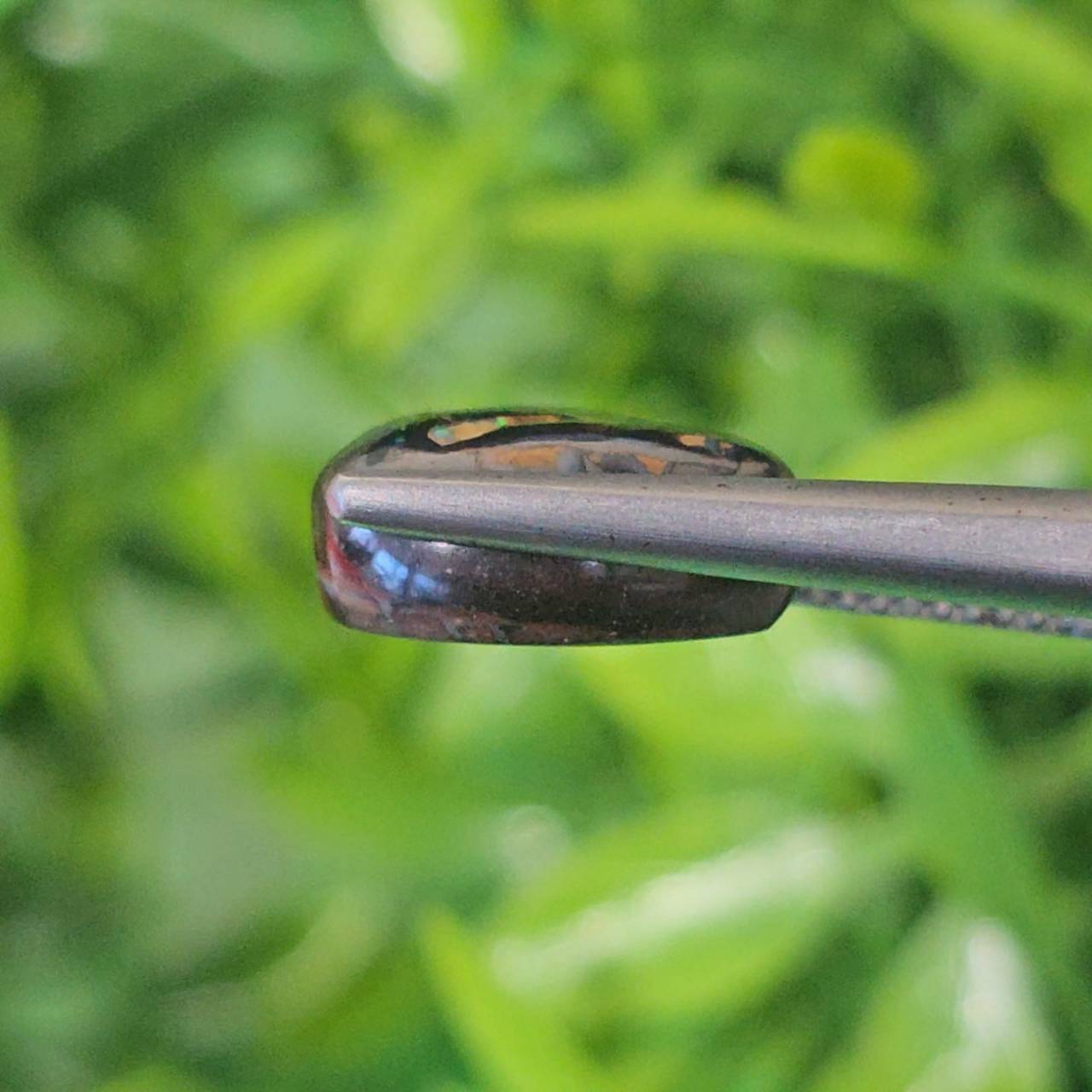 พลอย โบลเดอร์ โอปอล ออสเตรเลีย Australian Boulder Opal 6.87 กะรัต (Cts.) พลอยแท้ อัญมณีมงคลประจําวันเกิด เครื่องประดับพลอย