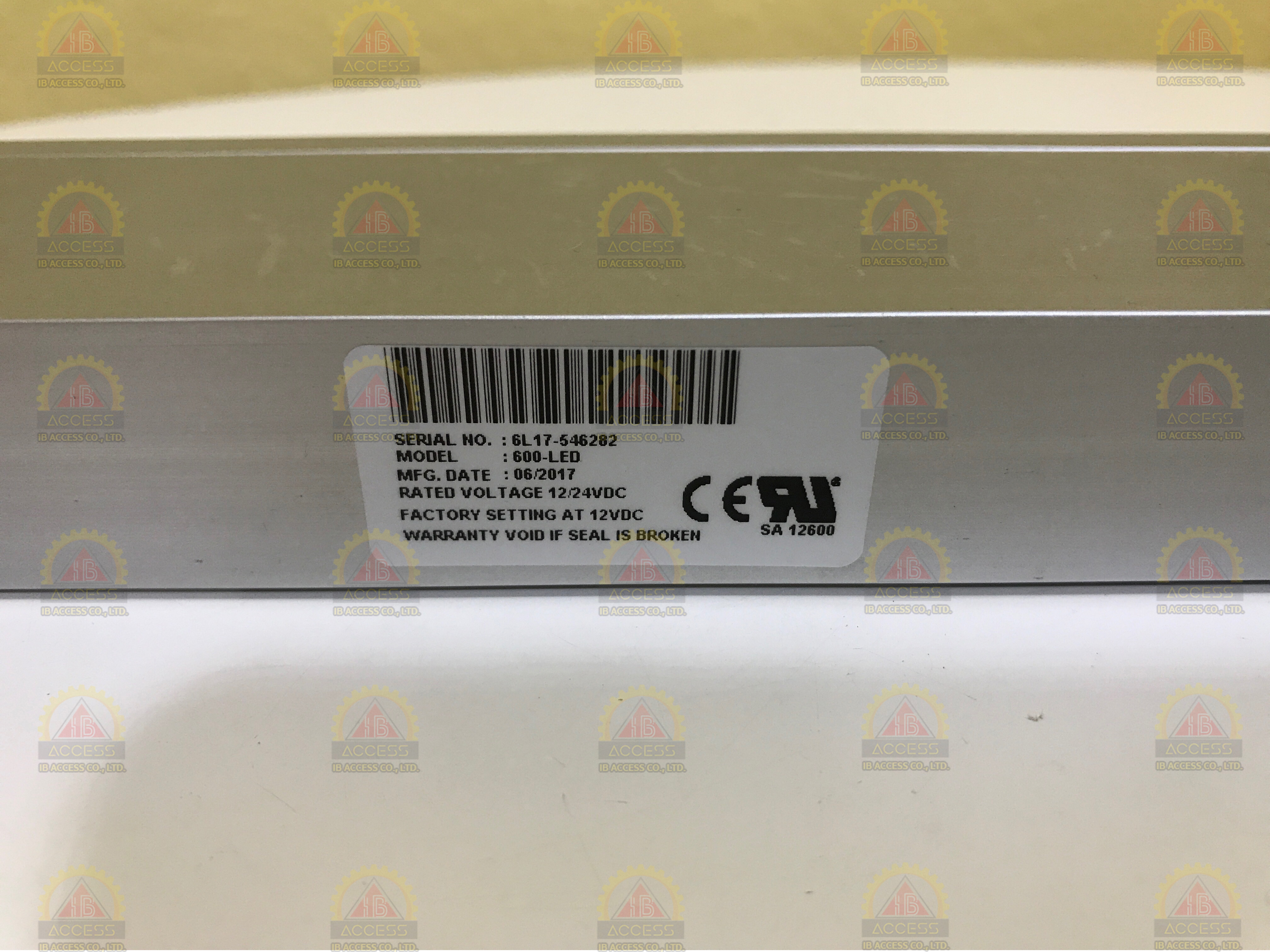 Magnetic Lock 600 lbs. ยี่ห้อ BEL รุ่น 600LED พร้อม LZ Bracket