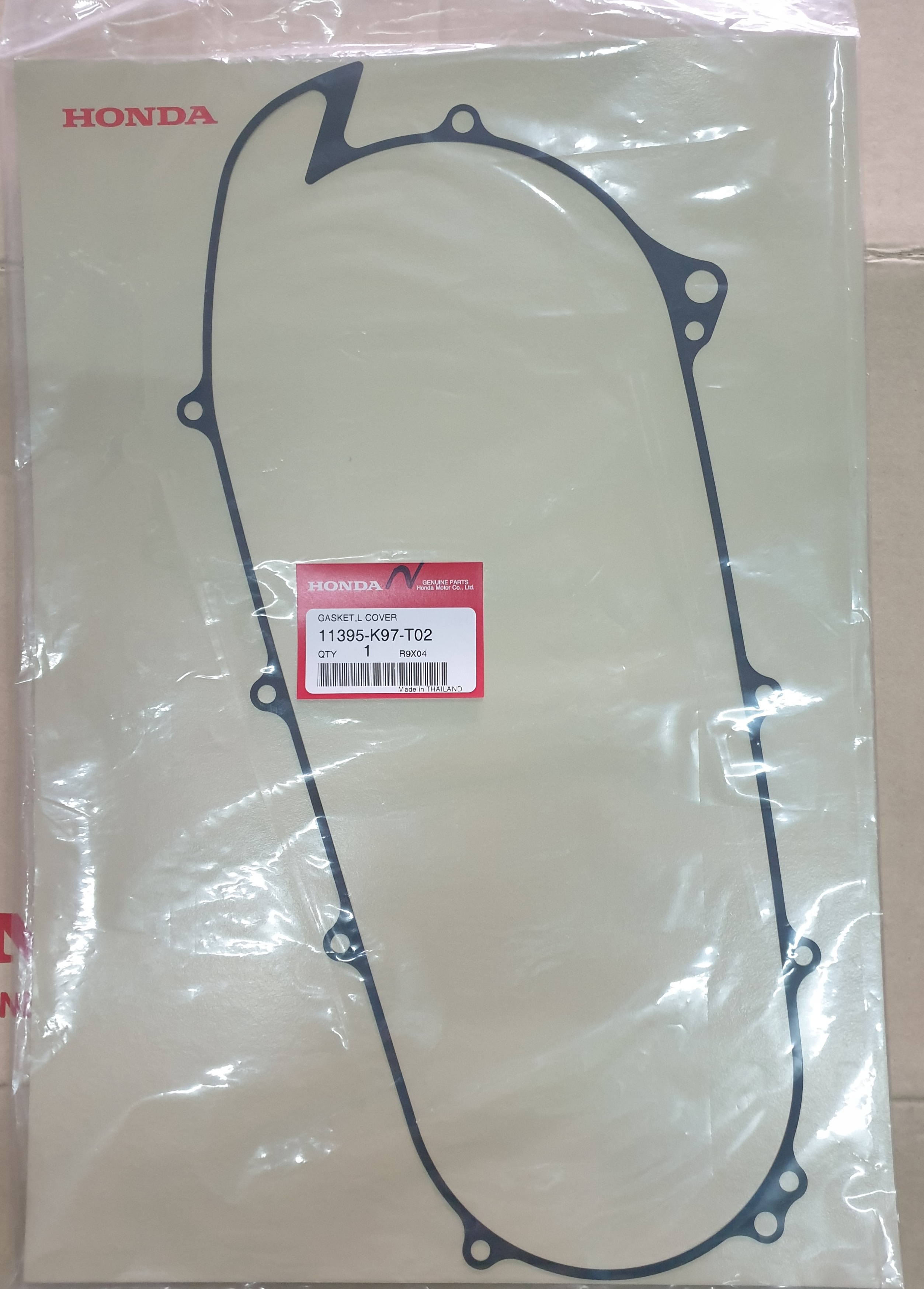 ปะเก็นฝาครอบเครื่องยนต์ด้านซ้าย PCX150J-K(ปี2018-20)