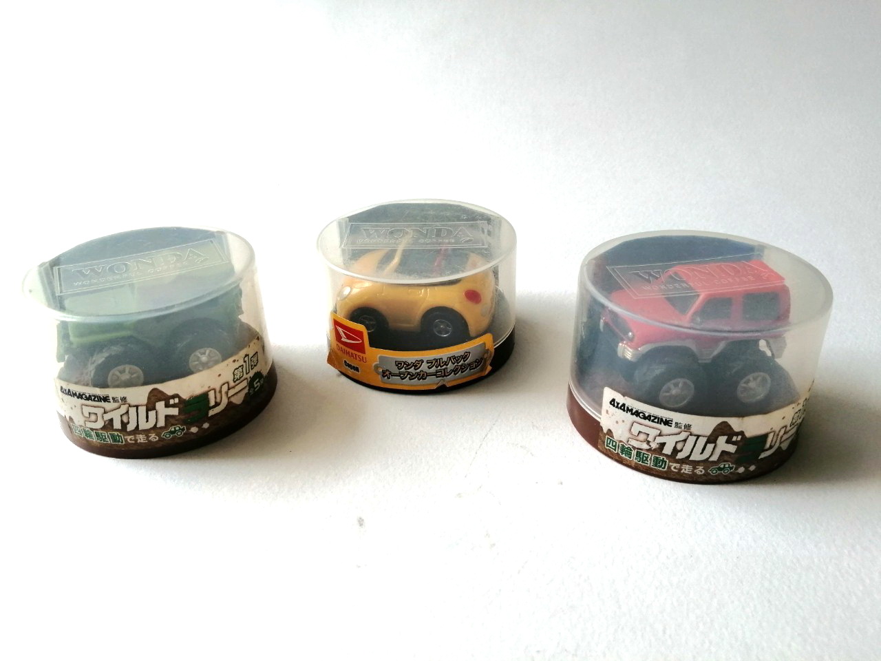 รถ SD ในกล่อง มี 3สี 3แบบ จาก 4x4 magazine ขายยกชุด รวม3 คัน