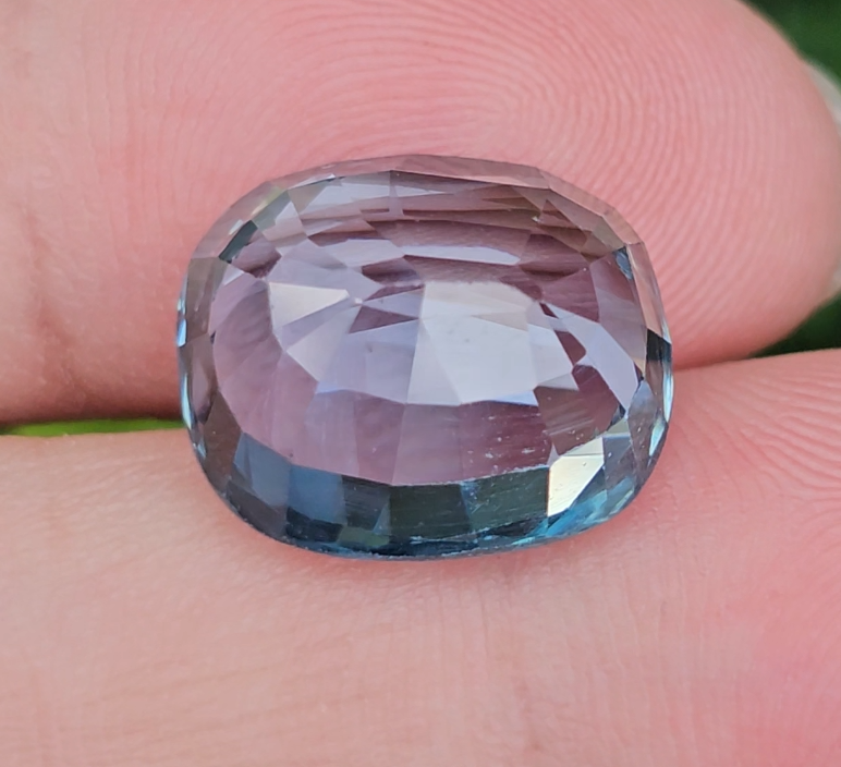 พลอย บลู โทแพซ (Blue Topaz) 18.11 กะรัต (Cts.) พลอยแท้ อัญมณีมงคลประจําวันเกิด เครื่องประดับพลอย