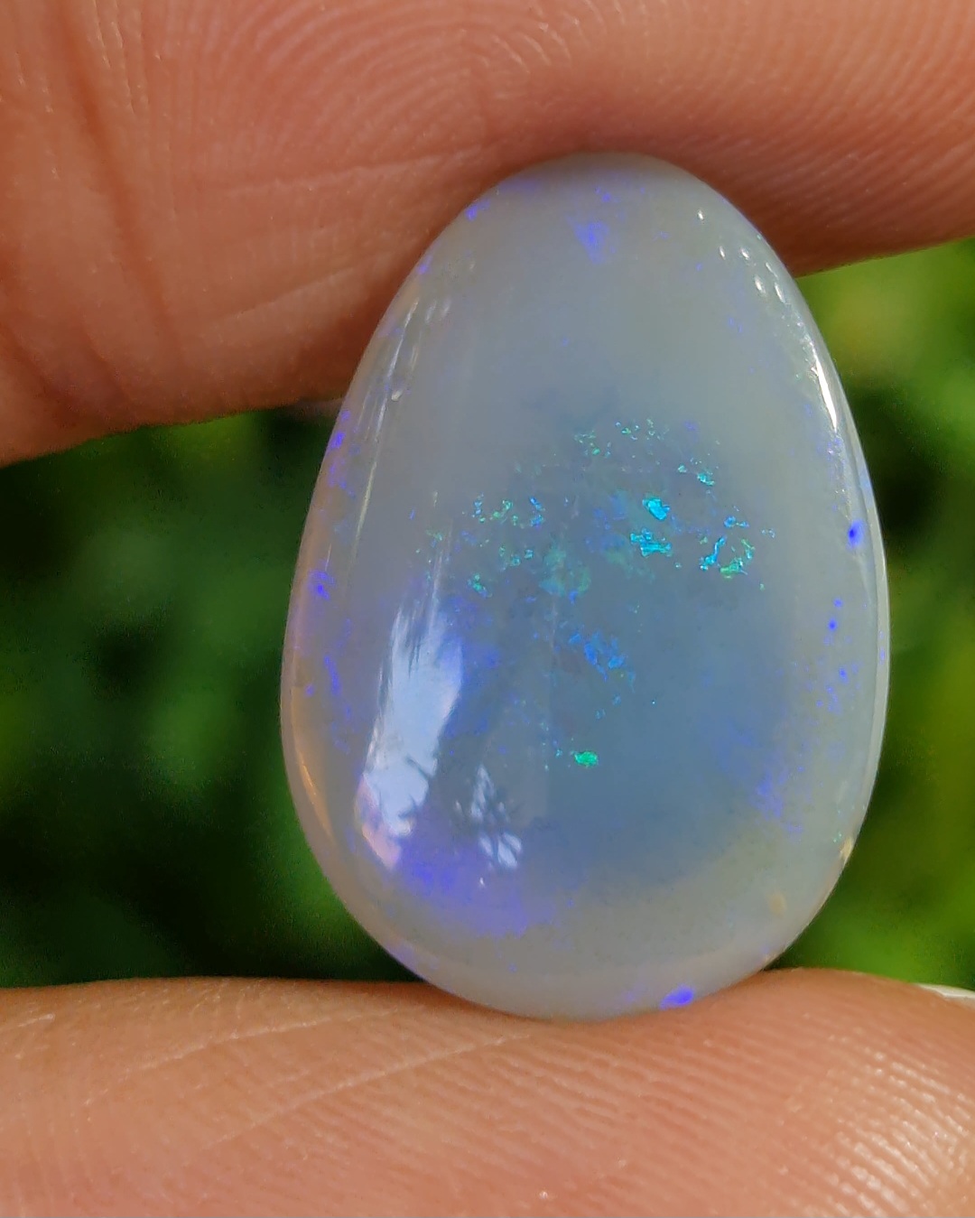 พลอย โบลเดอร์ โอปอล ออสเตรเลีย Australian Boulder Opal 5.20 กะรัต (Cts.) พลอยแท้ อัญมณีมงคลประจําวันเกิด เครื่องประดับพลอย