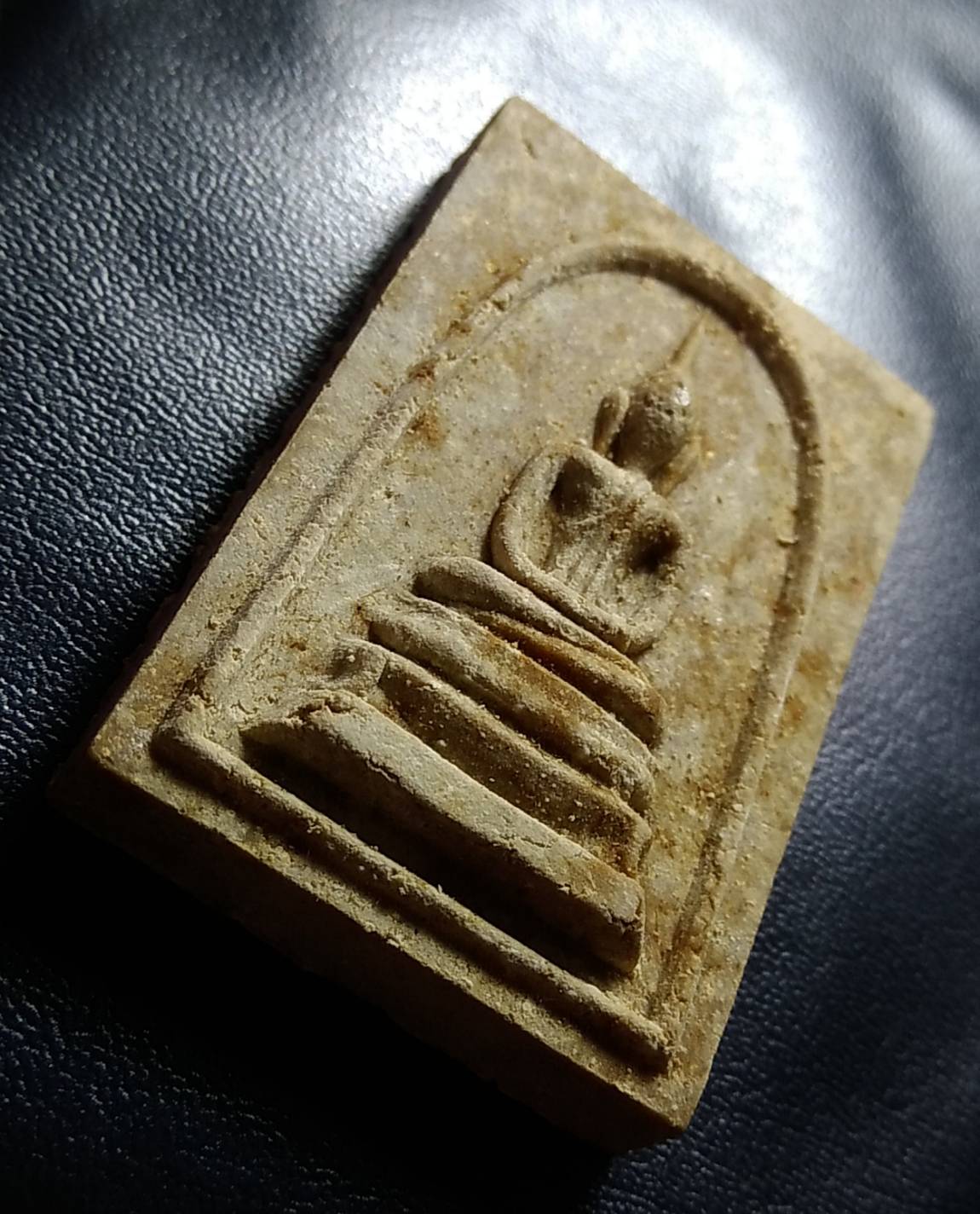 ก043 พระสมเด็จเนื้อว่าน108 หลวงพ่อถิร วัดบ้านลำ จ.สระบุรี ปี2517