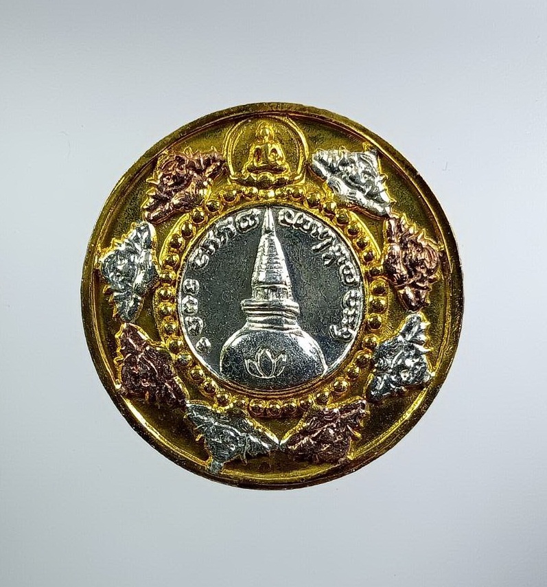 ก925 เหรียญจตุคามรามเทพ รุ่นมั่งมีเงินทอง พิธิพุทธาภิเษก-เทวาภิเษก วัดพระมหาธาตุวรมหาวิหาร จ.นครศรีธรรมราช