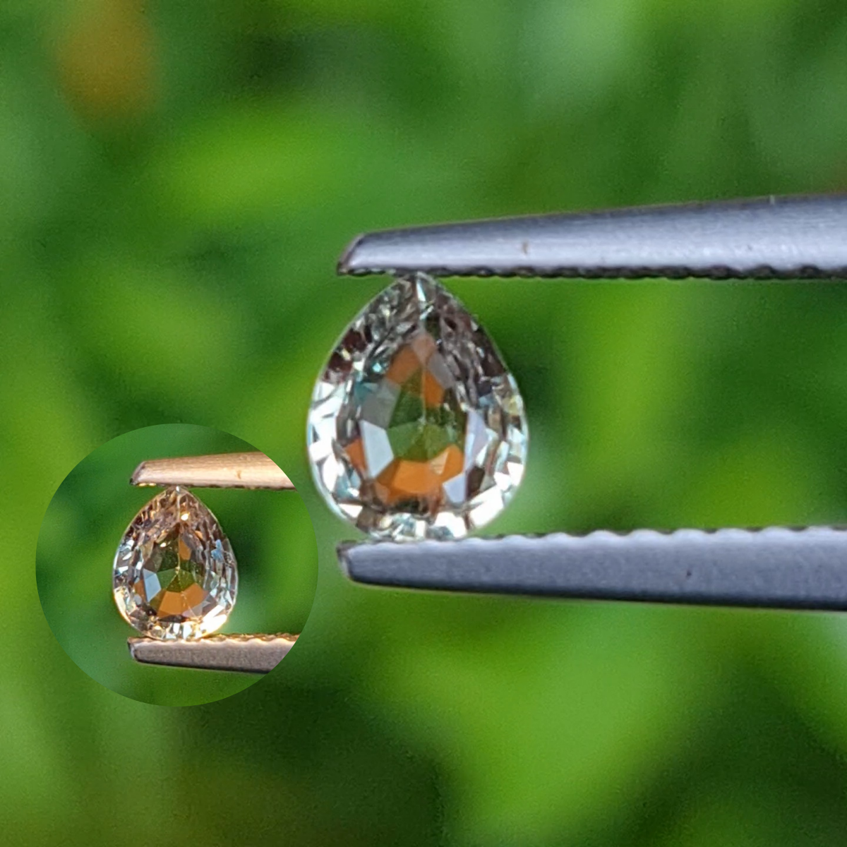 พลอย อเล็กซานไดร์ (Natural Alexandrite Chrysoberyl) 0.47 กะรัต (Cts.) ดิบ (Unheated) พร้อมใบเซอร์ พลอยแท้ อัญมณีมงคลประจําวันเกิด เครื่องประดับพลอย