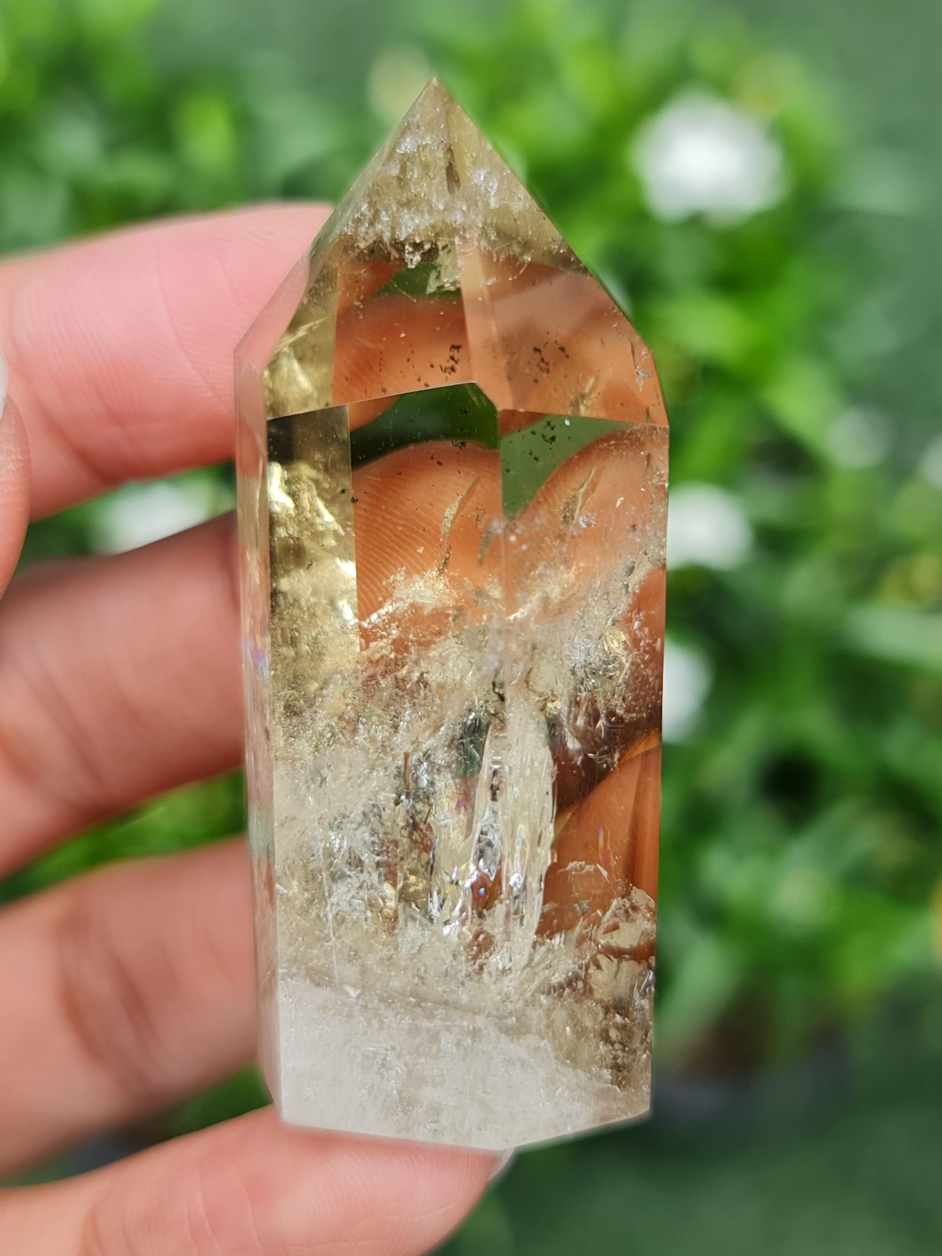 ก้อน ผลึก ซิทริน Citrine 222.63 กะรัต (Cts.) พลอยแท้ อัญมณีมงคลประจําวันเกิด เครื่องประดับพลอย