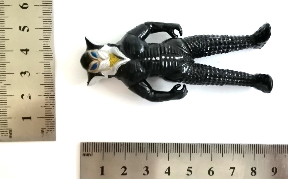 กาชาปอง มนุษย์ดาวเมฟิรัส ทำสีสำเร็จ รายละเอียดงดงาม งานเก่า