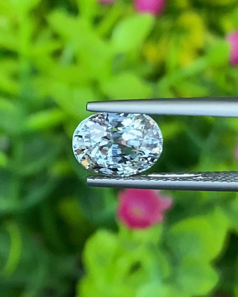 พลอย คัลเลอร์เชนจ์ แซฟไฟร์ Color Change Sapphire 2.77 กะรัต (Cts.) ดิบ พร้อมใบเซอร์ พลอยแท้ อัญมณีมงคลประจําวันเกิด เครื่องประดับพลอย