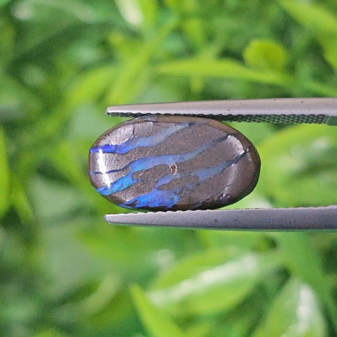 พลอย โบลเดอร์ โอปอล ออสเตรเลีย Australian Boulder Opal 5.06 กะรัต (Cts.) พลอยแท้ อัญมณีมงคลประจําวันเกิด เครื่องประดับพลอย