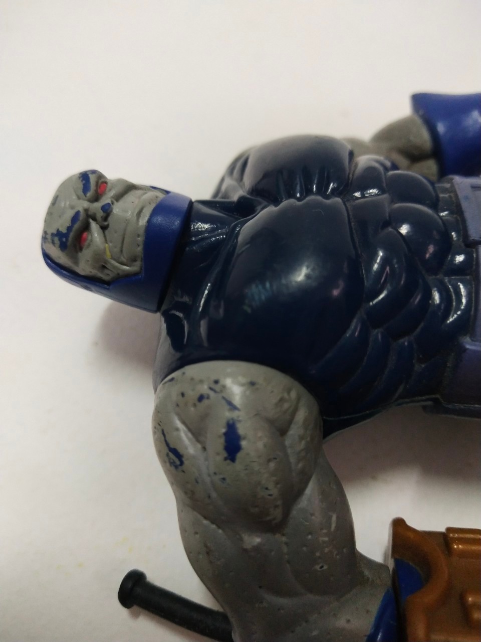 AFC แอคชั่นฟิคเกอร์ ดาร์คไซด์ ตัวร้ายฝั่ง DC ศัตรูของ จัสติสลีค ( JLA) ยางตัน ขนาดตามรูป มือสองเก่าเก็บตามสภาพ มีรอยถลอกหลายแห่งตามรูป