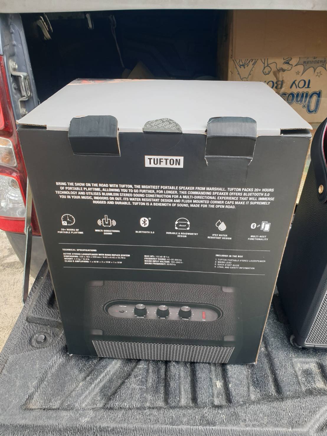 ลำโพง Marshall Tufton Bluetooth Speaker