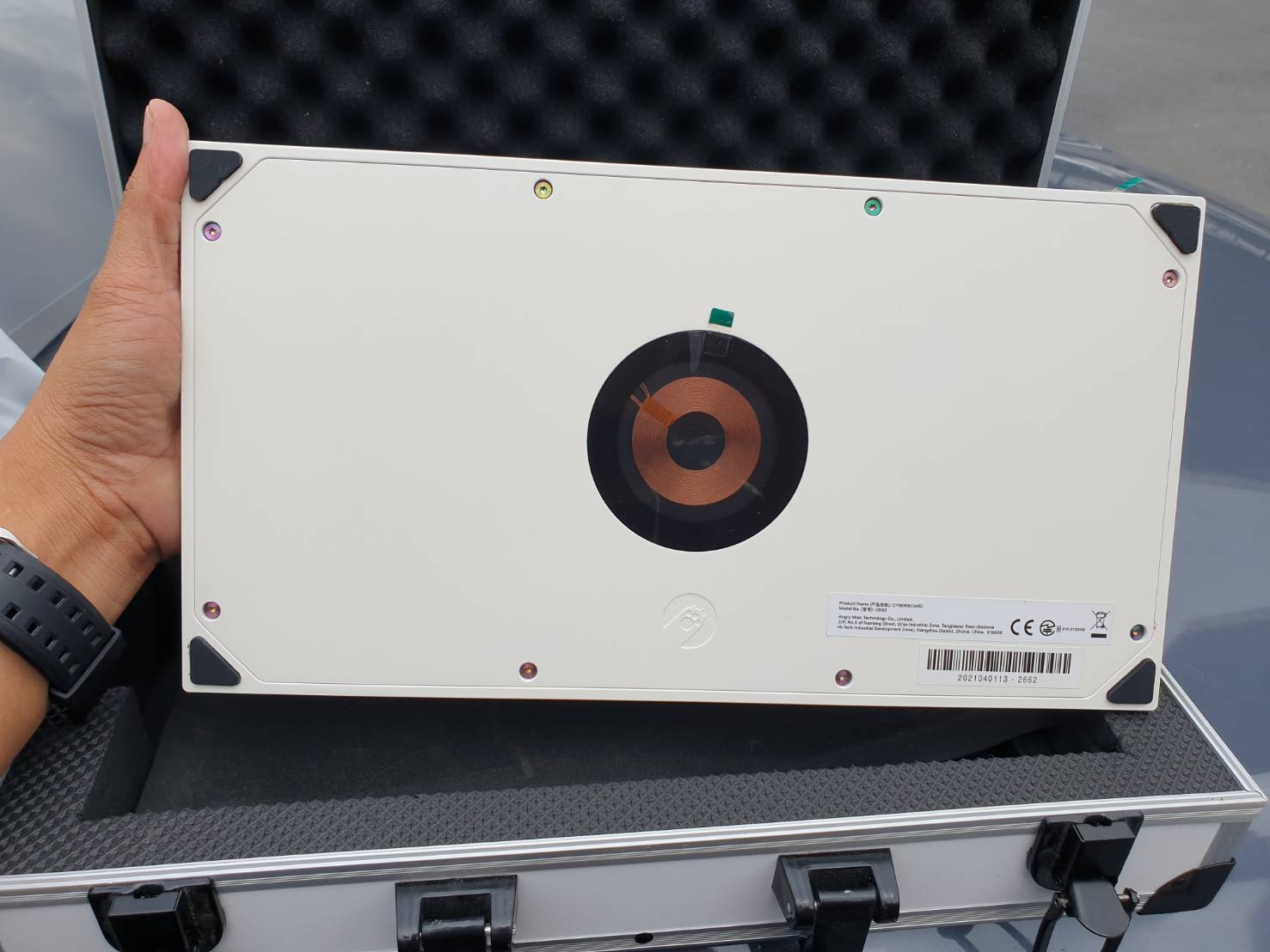 Keyboard Cyberboard Angrymaio Custom keyboard คีบอร์ด LED Cybertruck