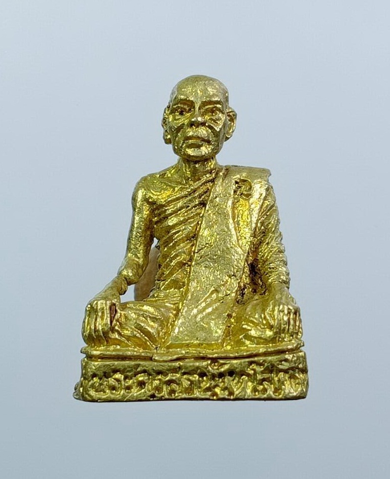 ก858 รูปหล่อ พระครูสรนันทโศภิต วัดภิบาลวังม่วง จ.สระบุรี