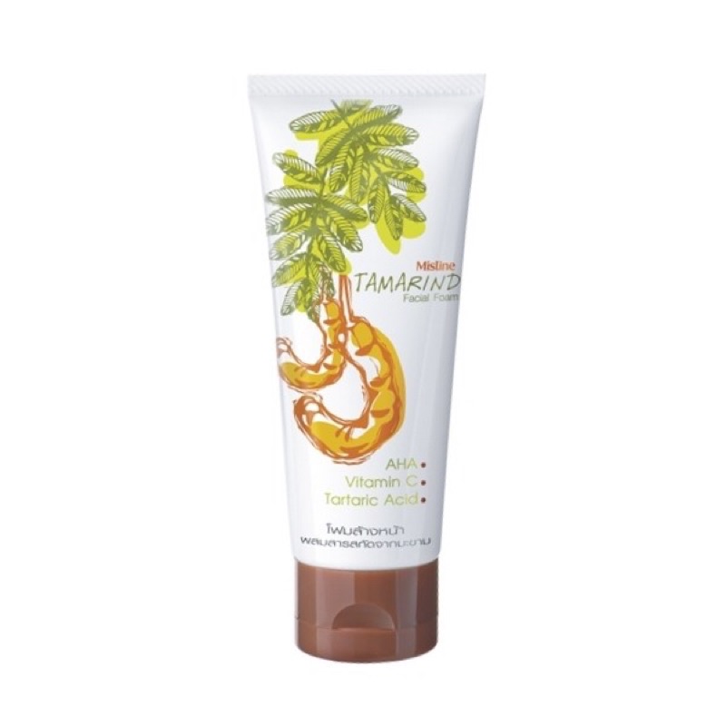 1 PV. โฟมล้างหน้ามะขาม Mistine Tamarind Facial Foam 85g.