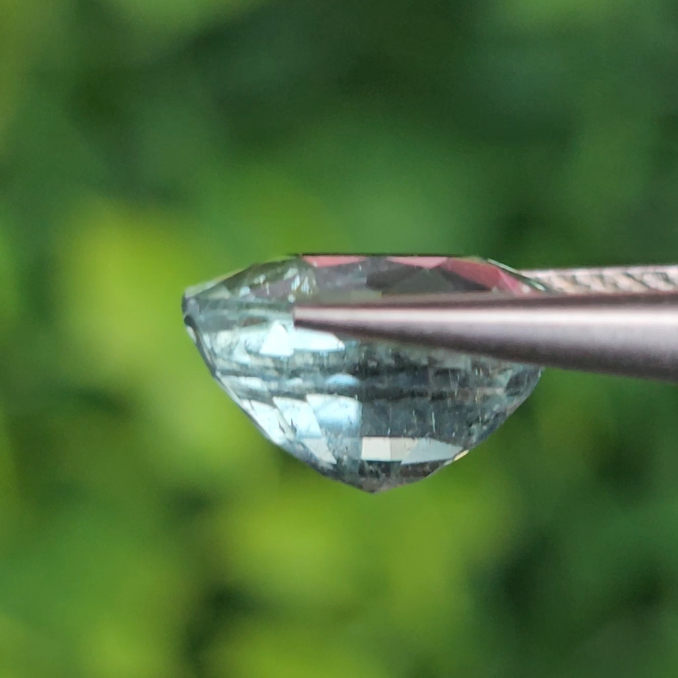 พลอยทัวร์มารีน (Tourmaline) 3.69 กะรัต (Cts.) พร้อมใบเซอร์ อัญมณีมงคลประจําวันเกิด เครื่องประดับพลอย