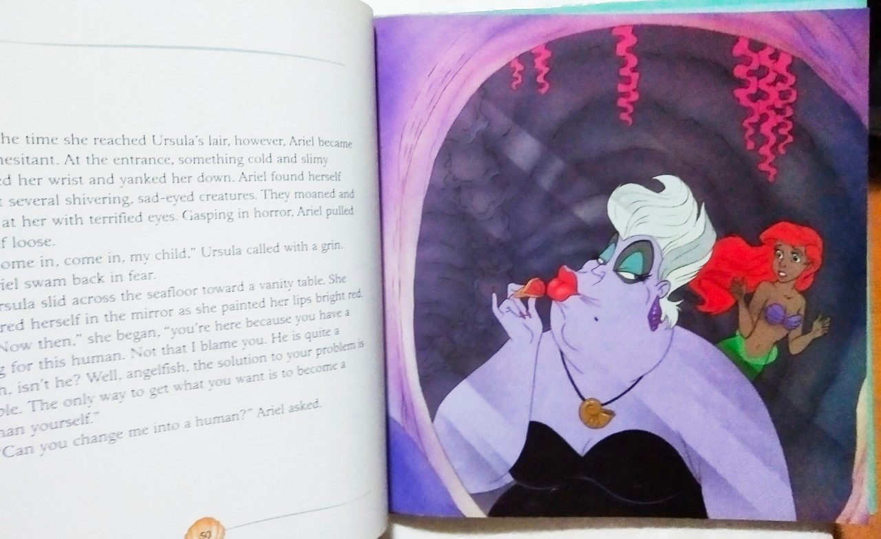 หนังสือนิทานภาพสวย**ปกหลังมีตำหนิตรงสันบนและมีรอยตามภาพ, เจ้าหญิงเงือกน้อย แอเรี่ยล The Little Mermaid