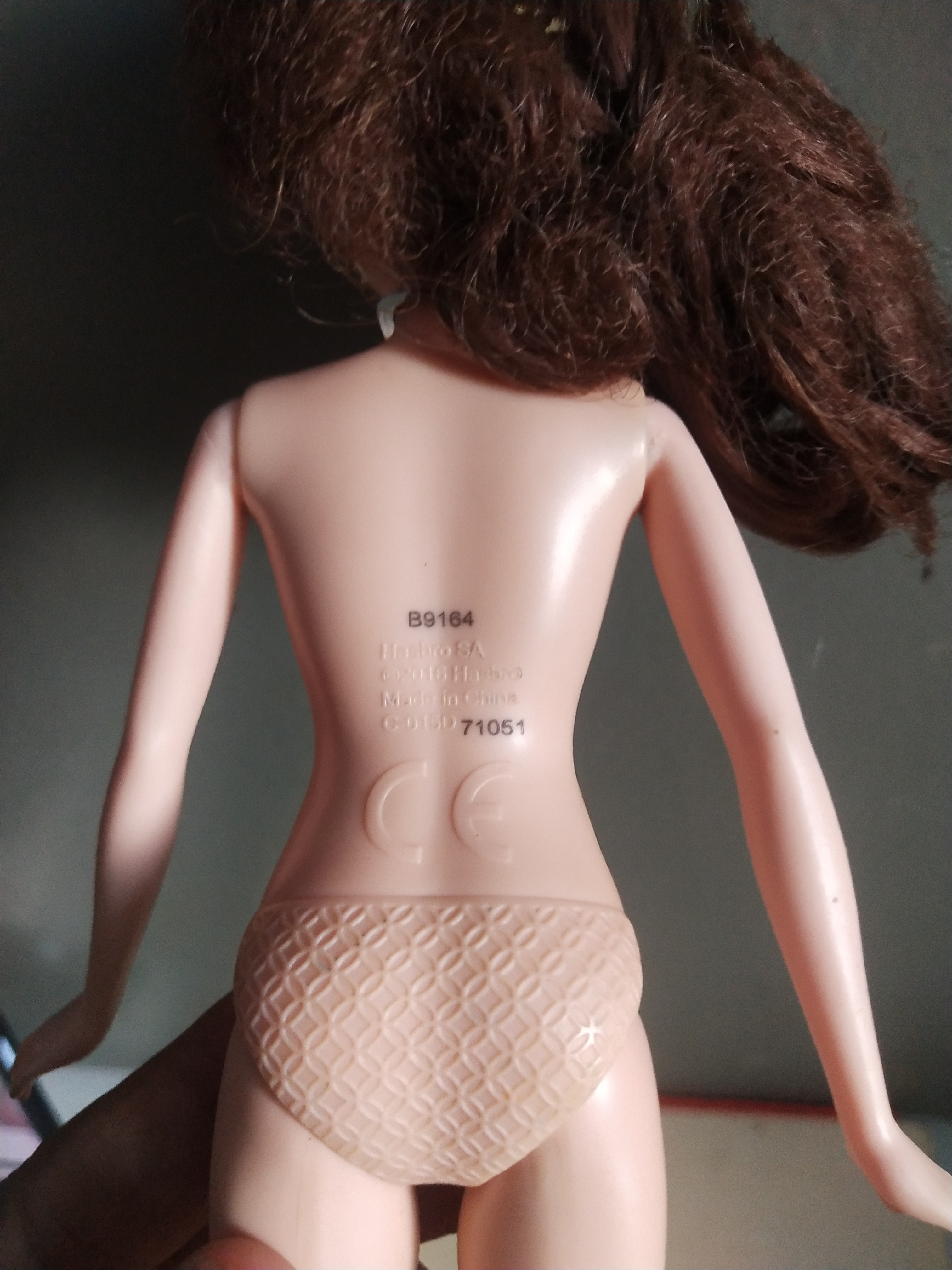 ตุ๊กตางาน Hasbro บอดี้เป็น เจ้าหญิงแบลล์ #เอ็มม่าวัตสัน **ผมยุ่ง ตามภาพ