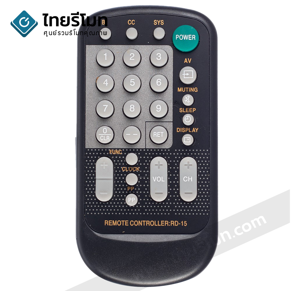 รีโมททีวี ไดสตาร์ Distar รุ่นRD-15