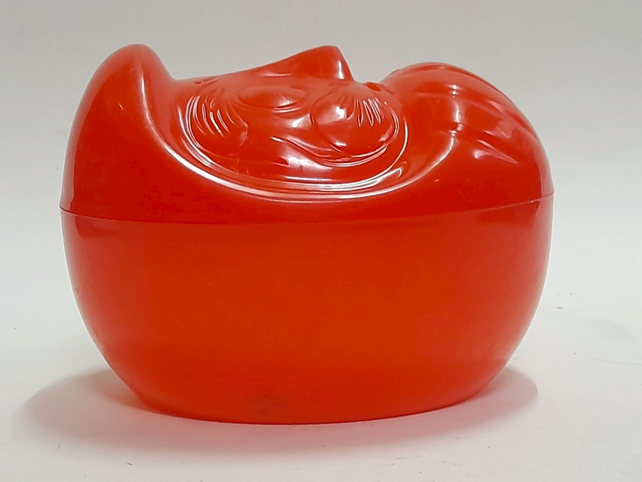 มีหลายภาพ กระปุกดารุมะเบนโตะ ขนาดประมาณ 5.5นิ้ว ชิ้นงานพลาสติก