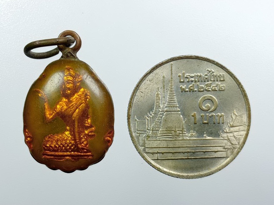 P167 ล็อคเก็ต แม่นางกวัก หลังยันต์ ไม่ทราบที่