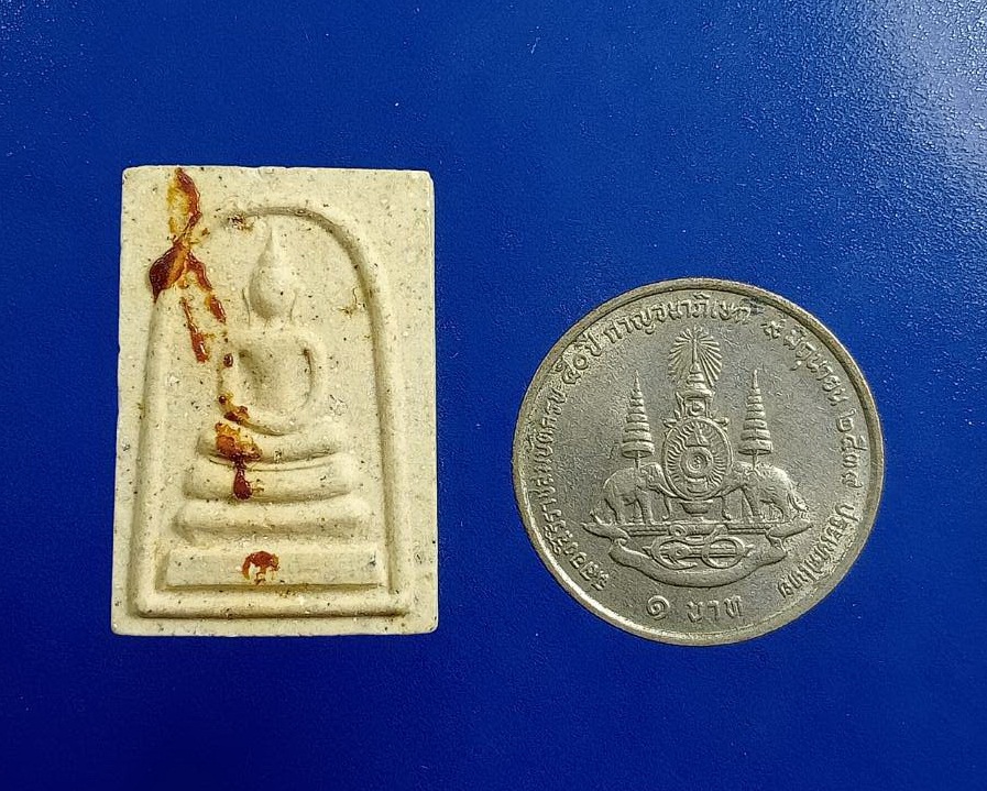 ผ2907 พระสมเด็จ พิมพ์คะแนน วัดนก กรุงเทพฯ ปี2538 รุ่นสร้างอุโบสถ