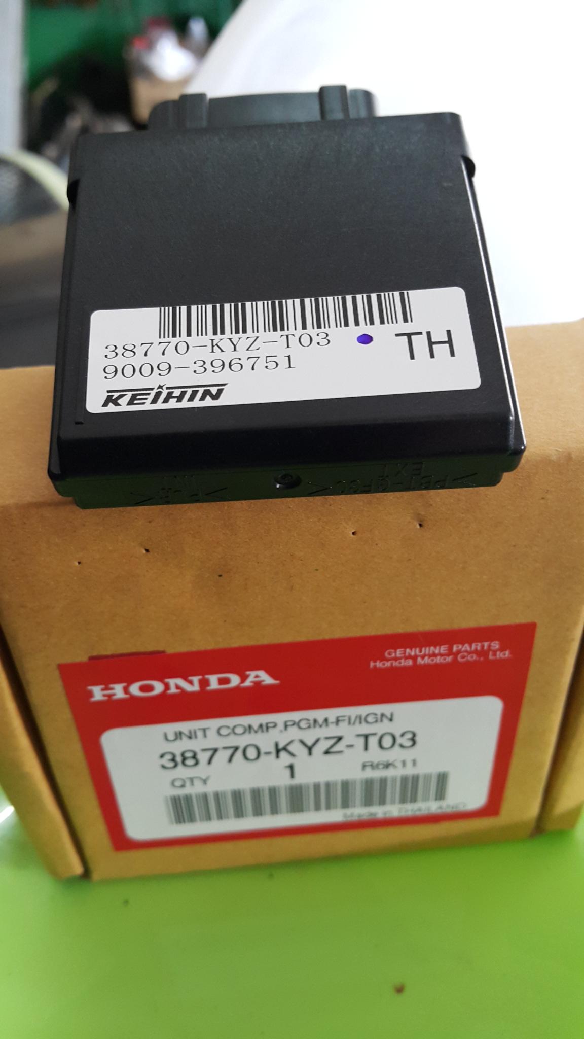 กล่องECU เวฟ125ไอ(ปี2012-13)ปลาวาฬ