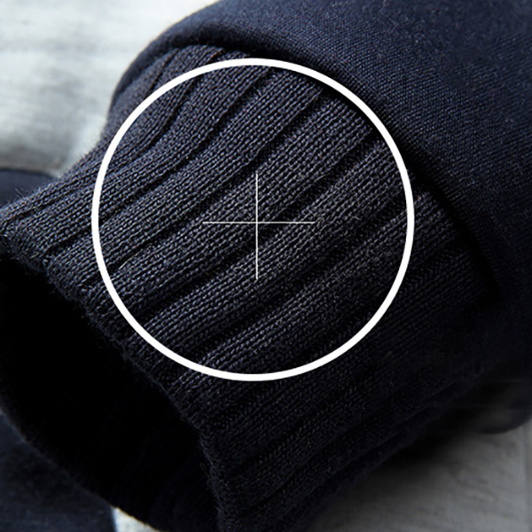 เสื้อแจ็คเก็ตโค้ทกันหนาวสไตล์สปอร์ตสีทูโทน ซับกำมะหยี่ ใส่ได้ทั้งชายหญิง (11681MM)