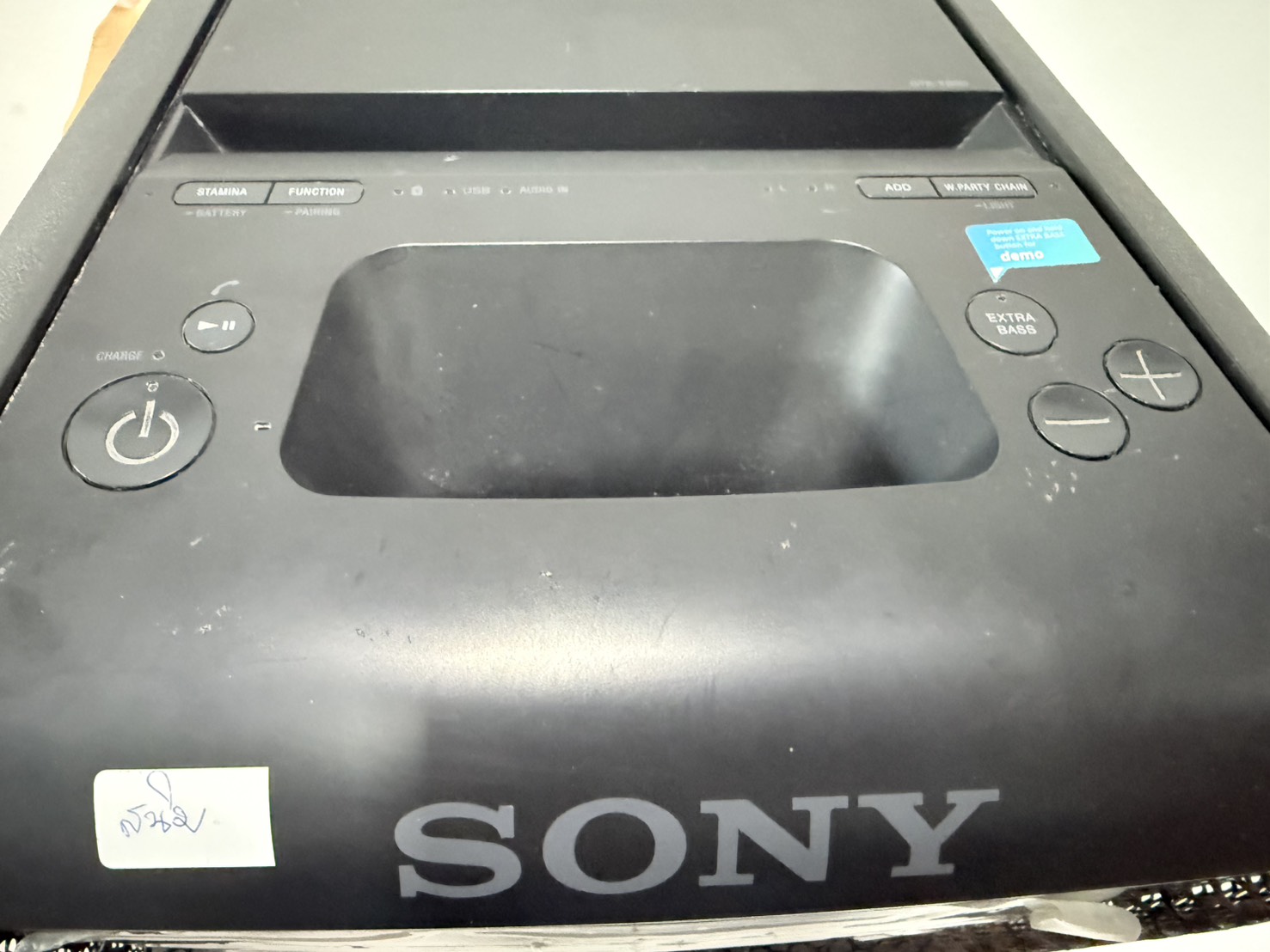 ลำโพง Sony GTK-XB90 + AC มีคราบสนิม