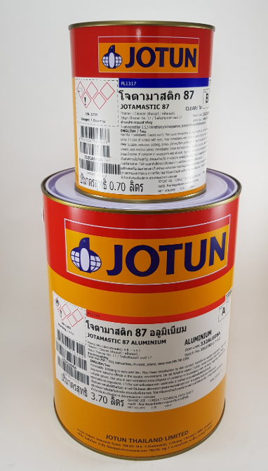 สีโจตัน สีโจตามาสติก 87 อลูมิเนียม JOTAMASTIC87 Aluminium
