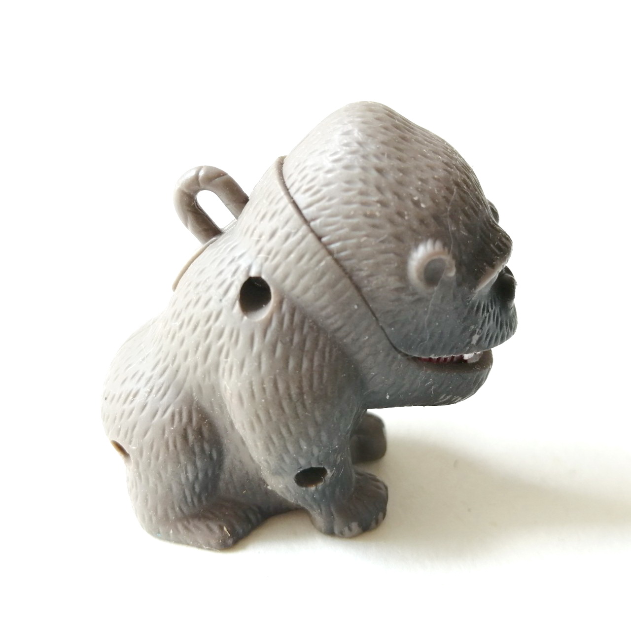 ของสะสม ลิงกอลิลล่า อ้าปากได้ ***วงจรไฟ ชำรุด ไม่มีฝาปิด ขนาด 2 นิ้ว ขายตามสภาพ