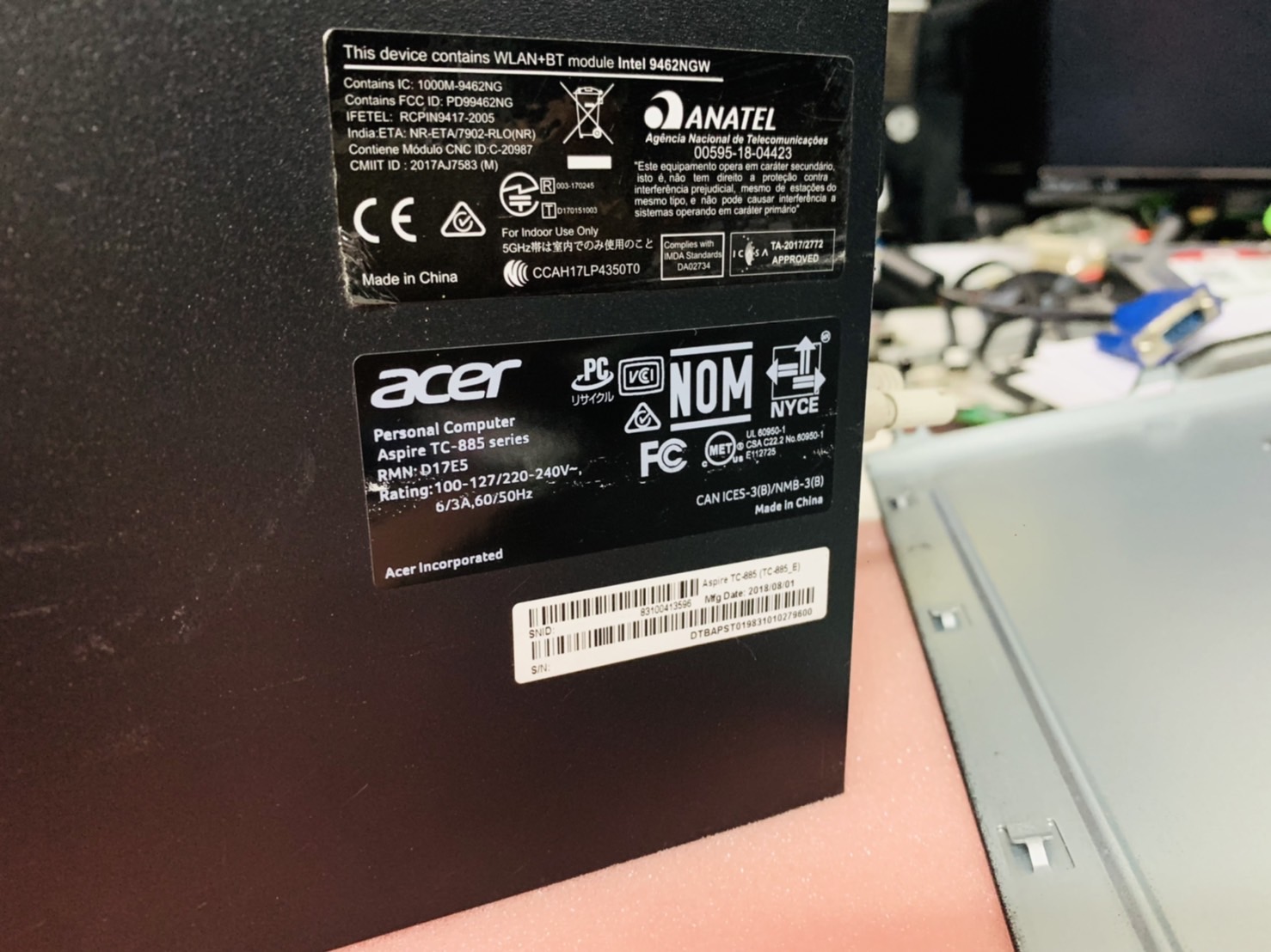 PC Acer TC-885 คอม พิวเตอร์ pc เล่นเกมส์ คอมงบจำ สินค้ามีประกัน