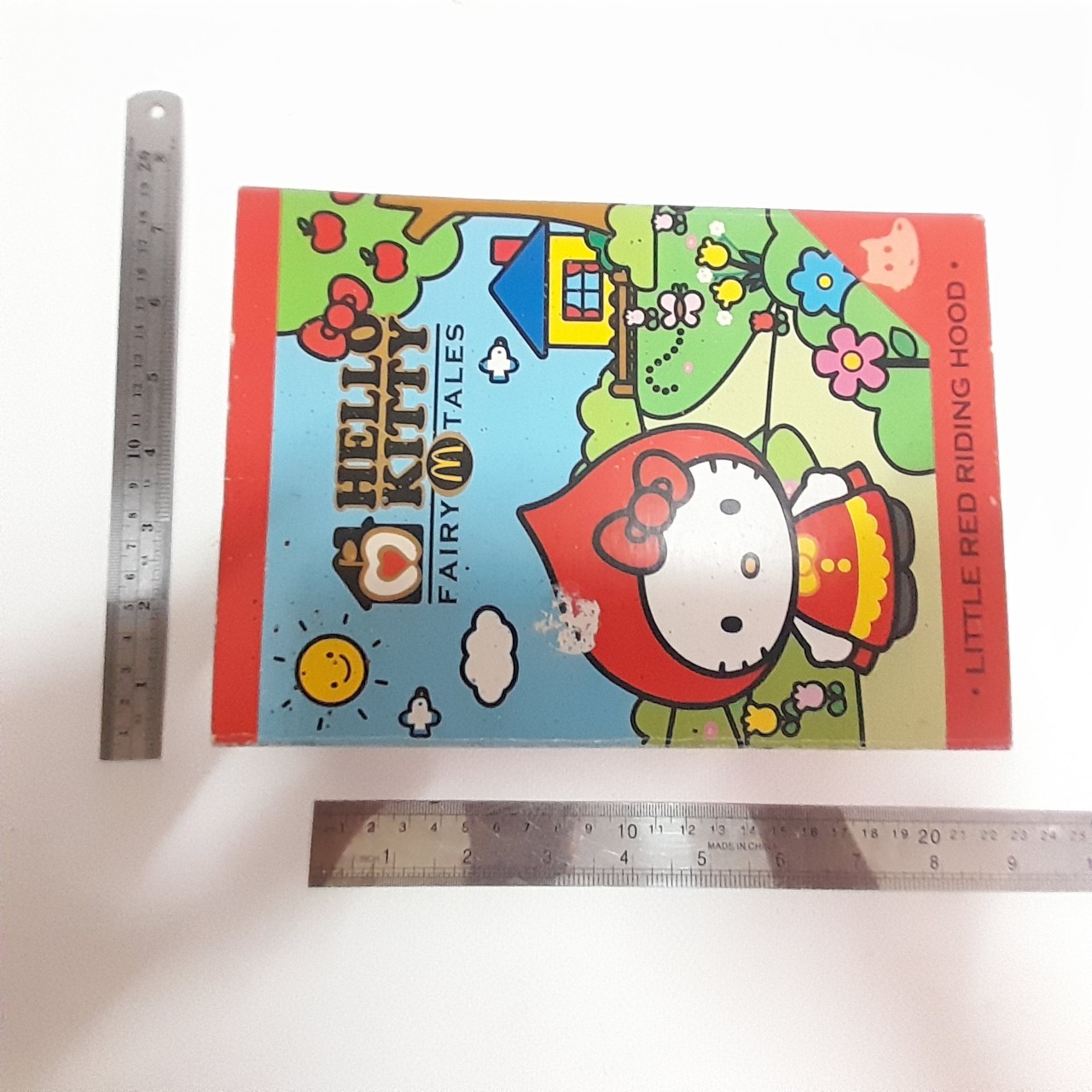 ตุ๊กตา คิตตี้ หนูน้อยหมวกแดง พรีเมี่ยม แมคโดนัลด์ ชุดแฟรี่เทลล์ งานในกล่องมือสองสภาพดี ขนาดตามรูป