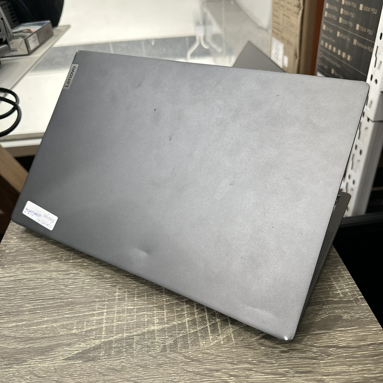 Notebook Lenovo ideapad 5 14ALC05(Ryzen5 5500U/8GB/M.2 512GB)+Adapter *** ฝาจอมีรอบบุบตามรุป ใช้งานได้ปกติ