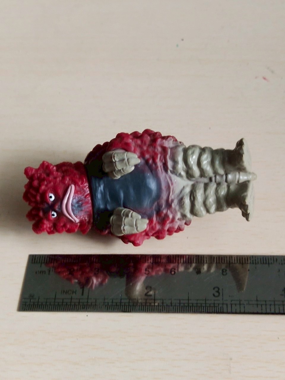 มีหลายภาพ ขนาด 3.5 นิ้ว ปิ๊กม่อน จากอุลตร้าแมนคนแรก ของแท้มีปั๊ม Bandai 2007 สภาพดี