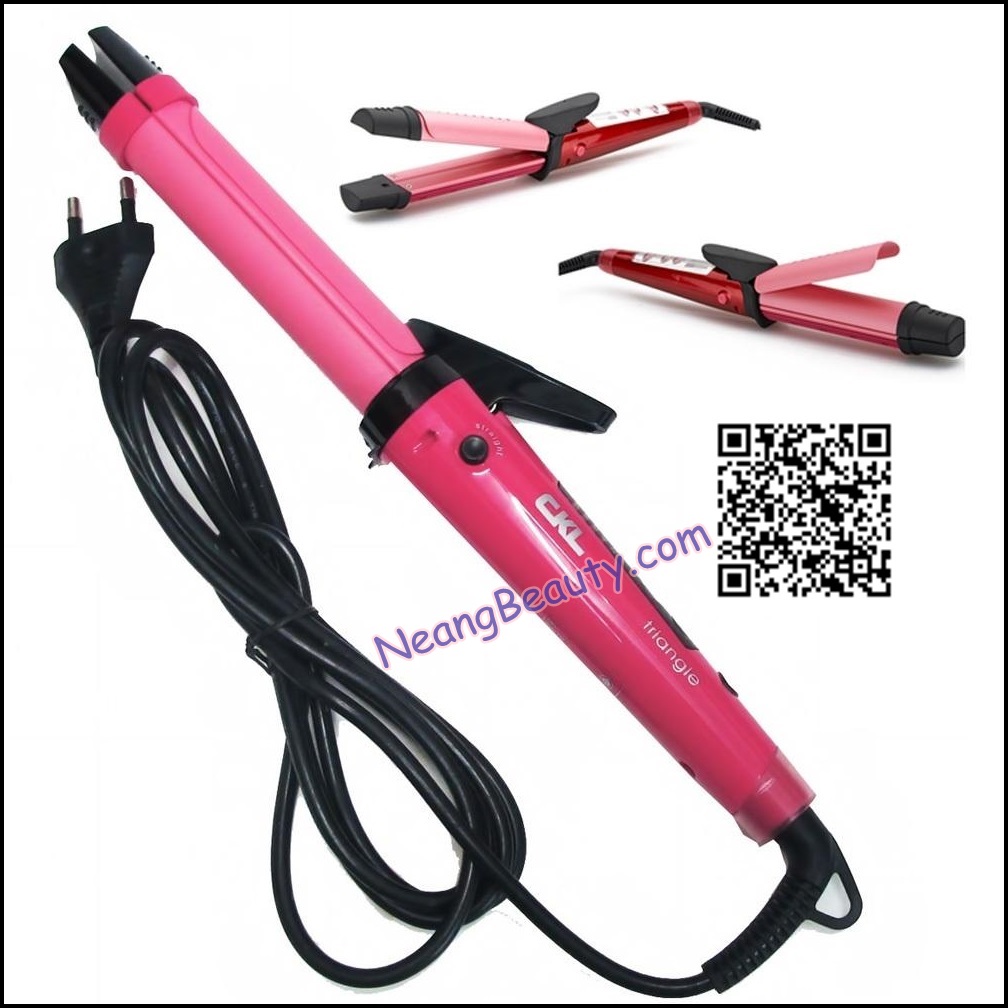 เครื่องหนีบผม เครื่องม้วนผม Sonar 2-in-1 รุ่น SN-736 Hair Beauty Set