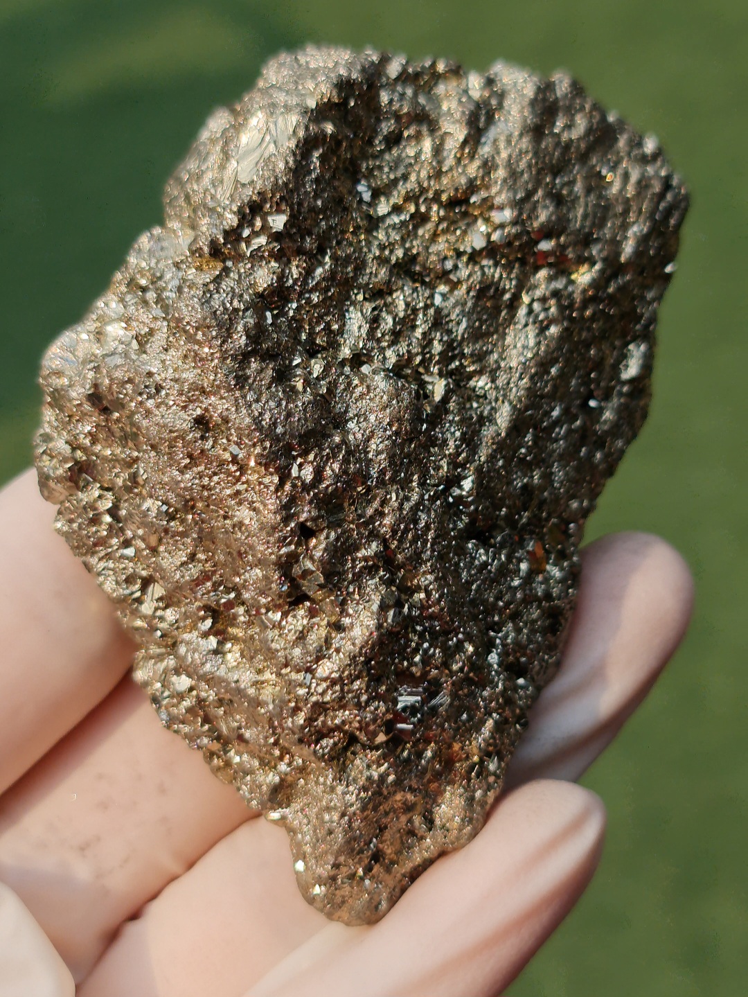 ก้อนผลึก ไพไรท์ Raw Rough Pyrite 255 กรัม (Grams) พลอยแท้ อัญมณีมงคลประจําวันเกิด เครื่องประดับพลอย