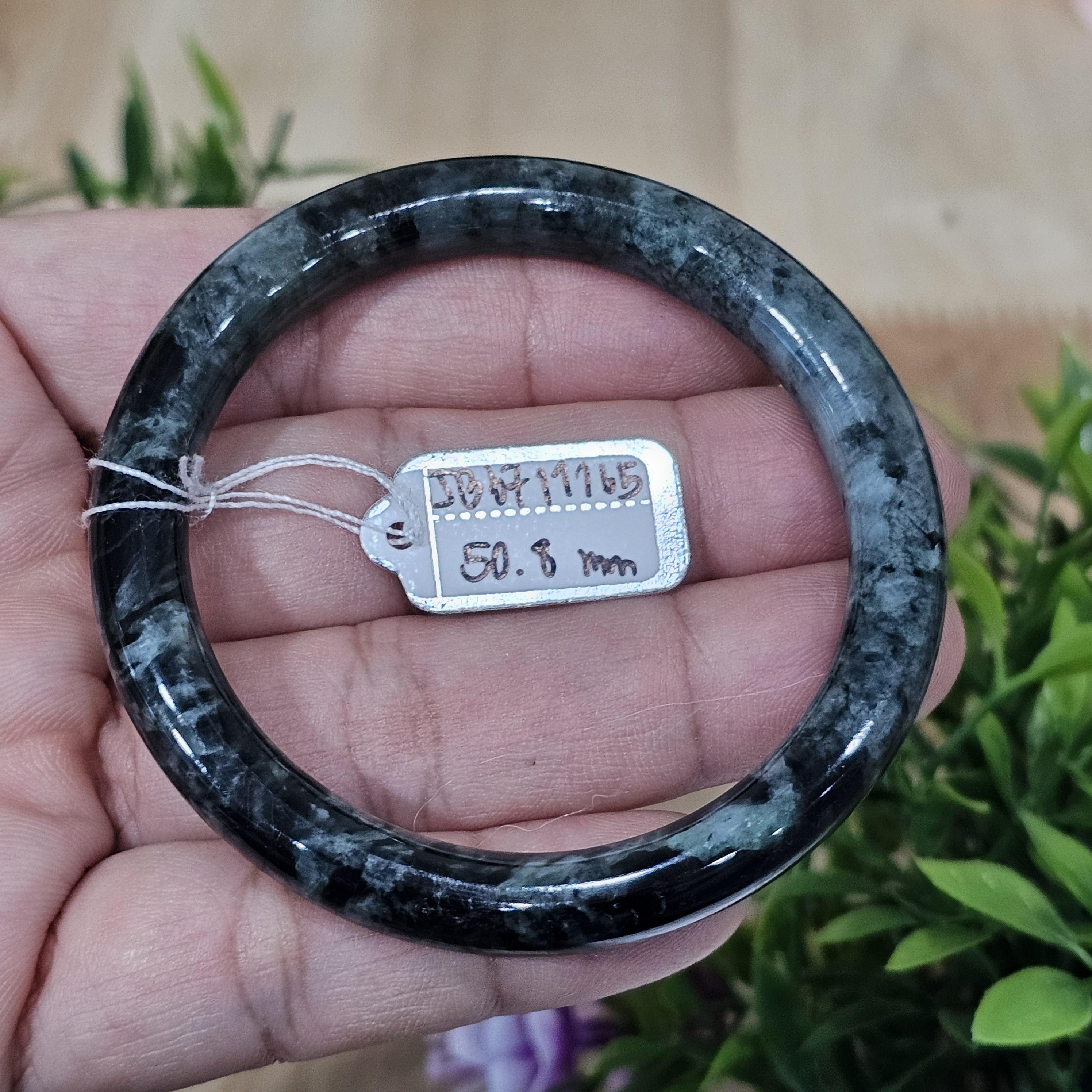 JB6711165 หยก พม่า แท้ Jade กำไลหยก (Jadeite bracelet) พม่า (Myanmar) 50.8 มม.